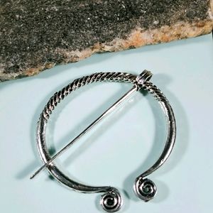 Silver Celtic Tara Brooch Scarf Pin